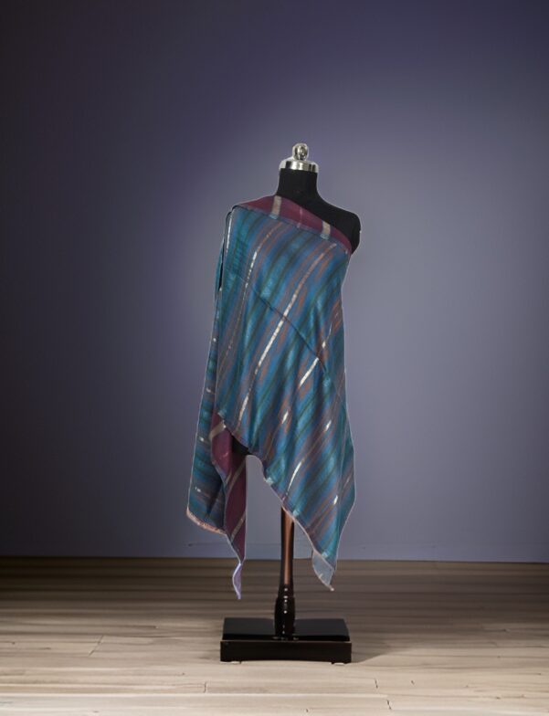 REVERSIBLE ZARI LINES DESIGN